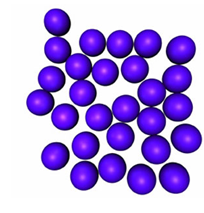 the particles in a crystalline solid are arranged the particles in a crystalline solid are arranged