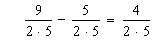 1104_How to Subtract fractions with different denominators1.gif