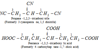 Poly Functional Compounds IUPAC names of polyfunctional, Assignment Help, Principles for naming ...