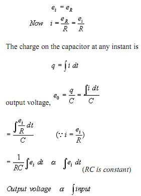 1342_Describe an integrator circuit.png