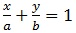 Standard Forms of Straight Lines