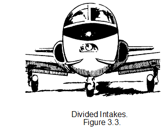 Divided Inlet Duct Divided entrance duct - aircraft engine, Other Engineering