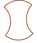 2135_Method to draw an object by using four Bézier curves.png