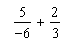 2147_How to Subtract fractions involving negative numbers1.gif