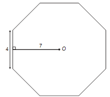 2223_Determine the area of the regular octagon.png