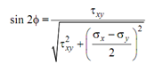 2236_Calculation of Principal Planes and Principal Stresses1.png