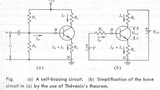 2260_Derive the equations of the self bias circuit.png