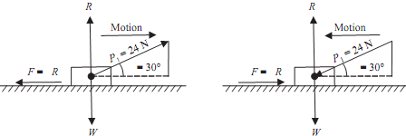 268_Calculate the weight of body and the coefficient of friction.png