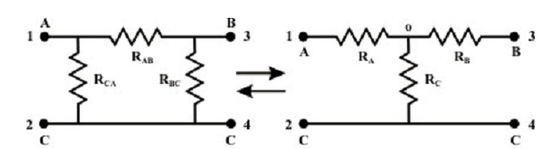 448_Wye (Y) - Delta (Δ) OR Delta (Δ)-Wye (Y) Transformations.png