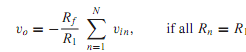 543_Explain working of Inverting Summing Amplifier1.png