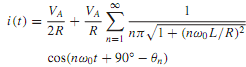 921_Steady-state circuit in a series RL circuit.png