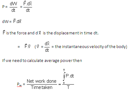 Work, Power, Energy Physics Assignment Help
